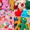2000 Pcs Resin Buttons, Assorted Sizes Round Craft Buttons for Sewing DIY Crafts,Children's Manual Button Painting, Mixed Colors